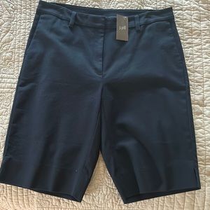 Navy blue j Jill shorts. NWT. Never worn.